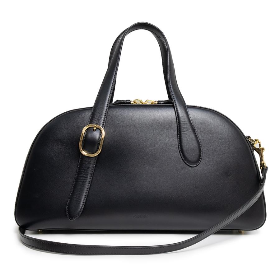 【美品】CAFUNE ハンドバッグ Cafune（カフネ） （美品）Cafune アスラ ボストンバッグ カーフスキン