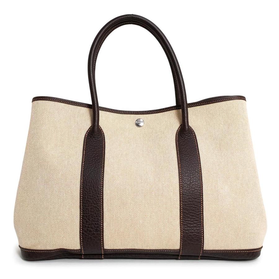 ☆HERMES エルメス ガーデンパーティー PM トワルアッシュ☆美品 HERMES（エルメス） （美品）HERMES ガーデンパーティ 36 PM トワル