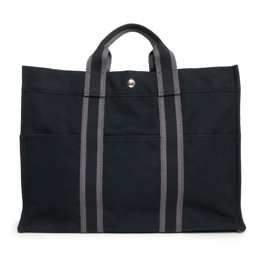 HERMES（エルメス） （美品）HERMES フールトゥ MM トート キャンバス 