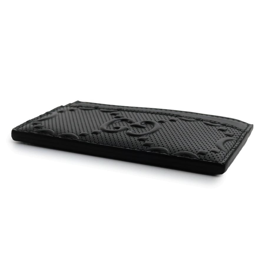 グッチ 625564 GGエンボスレザー ブラック カードケース 名刺入れ 定期入れ パスケース 箱付 GUCCI（新品・未使用品） GUCCI（グッチ） （新品・未使用品）GUCCI 625564 GGエンボスレザー