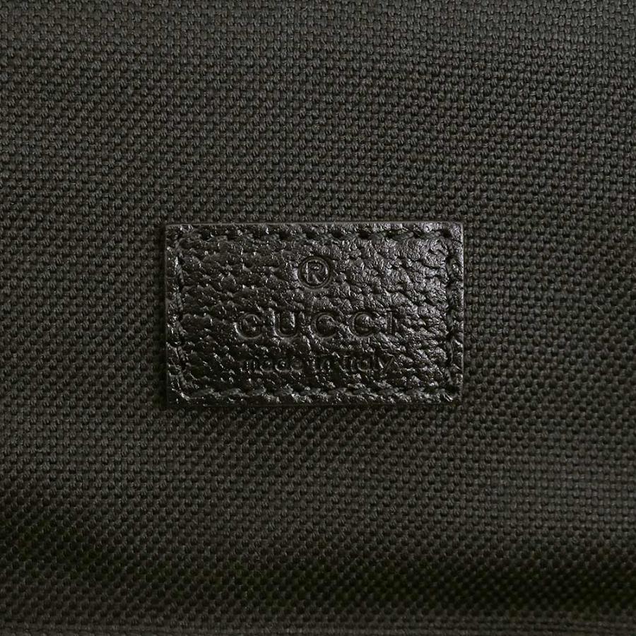 （新品・未使用品）GUCCI グッチ 726669 ラージ パッキング キューブ GGスプリームキャンバス ブラック クラッチ セカンドバッグ シルバー金具の画像