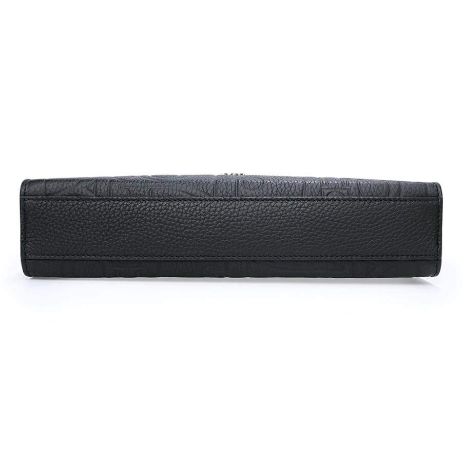 （新品・未使用品）Christian Dior クリスチャンディオール 2ESCA483LLG A5 トライアングル ポーチ ディオールグラビティレザー ブラック セカンドバッグ 箱付の画像