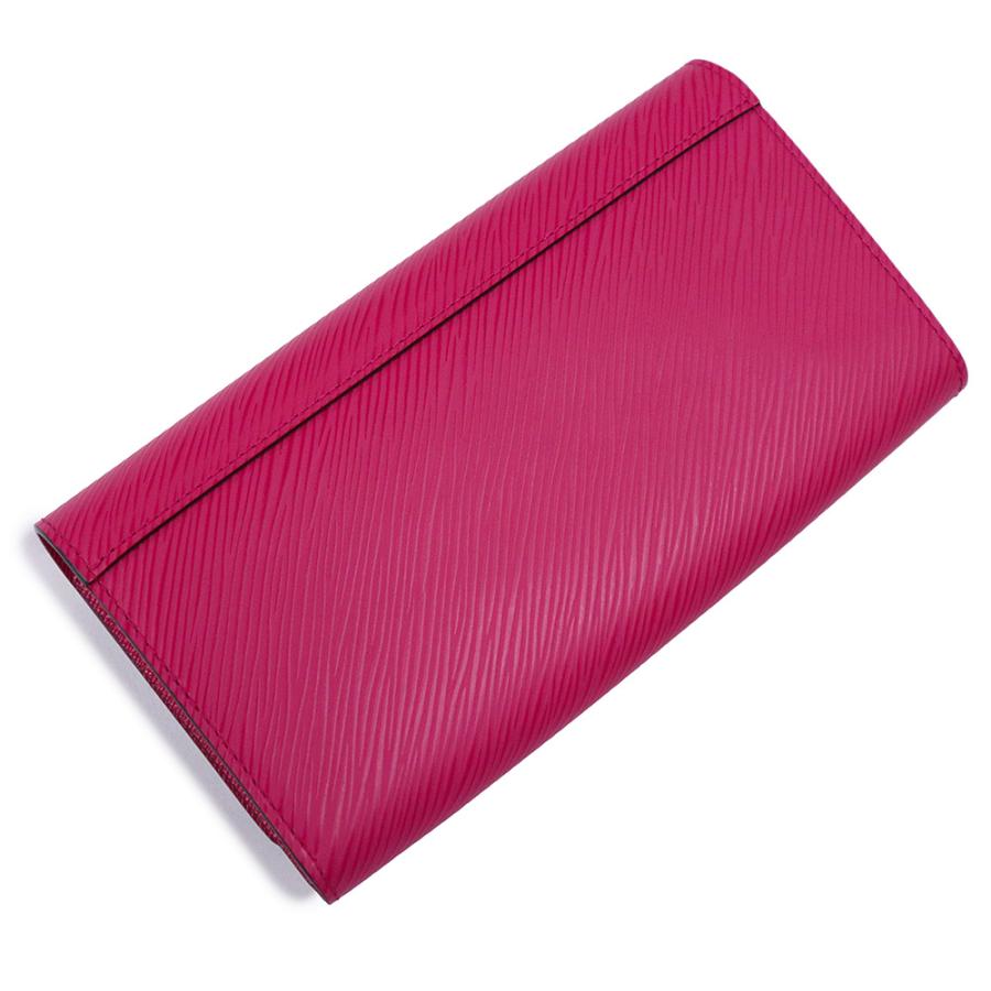（新品・未使用品）LOUIS VUITTON ルイ ヴィトン M62362 ポルトフォイユ ツイスト エピレザー ホットピンク 長財布 シルバー金具 箱付の画像