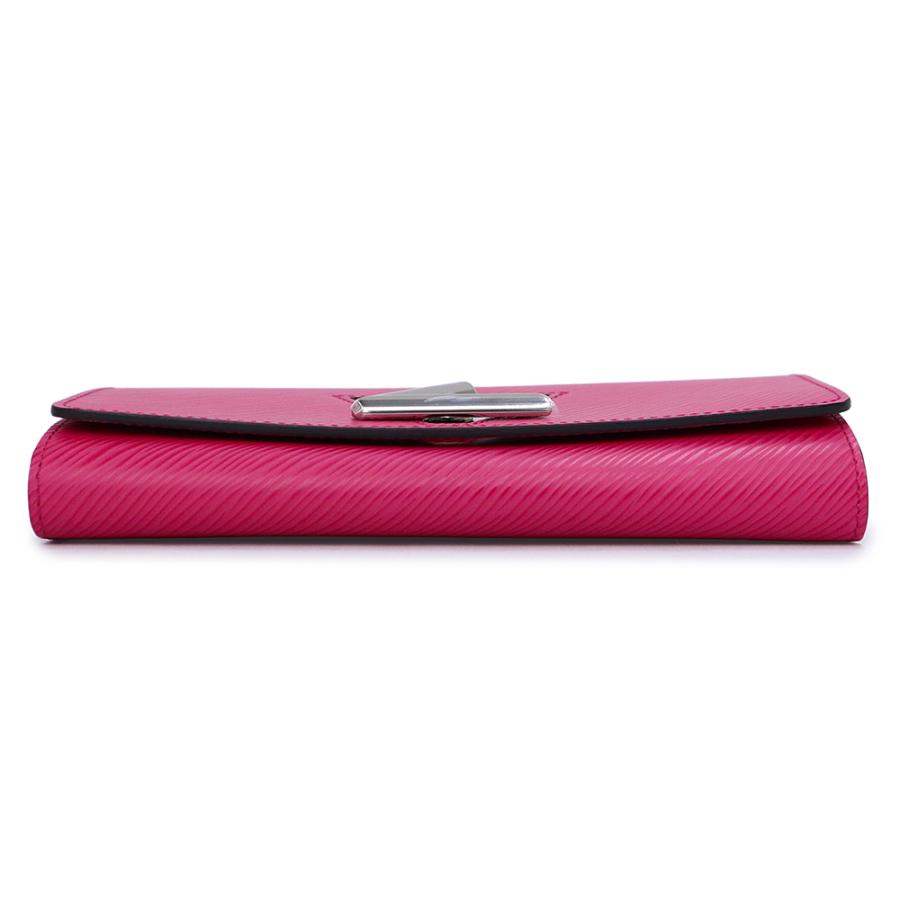 （新品・未使用品）LOUIS VUITTON ルイ ヴィトン M62362 ポルトフォイユ ツイスト エピレザー ホットピンク 長財布 シルバー金具 箱付の画像