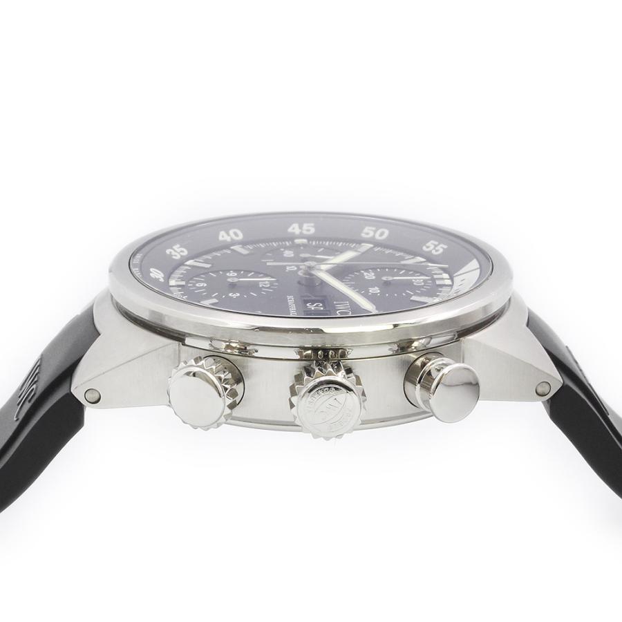 （中古）IWC インターナショナルウォッチカンパニー IW371933 アクアタイマー クロノグラフ 自動巻き ステンレススチール ラバー ブラック シルバー 腕時計 | IWC SCHAFFHAUSEN | 05