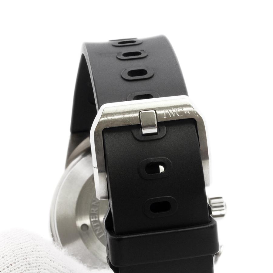 （中古）IWC インターナショナルウォッチカンパニー IW371933 アクアタイマー クロノグラフ 自動巻き ステンレススチール ラバー ブラック シルバー 腕時計 | IWC SCHAFFHAUSEN | 06