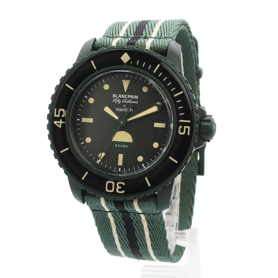 ブランパン×スウォッチ 自動巻 SO35A100 BLANCPAIN（ブランパン） （未使用 展示品）Blancpain Swatch