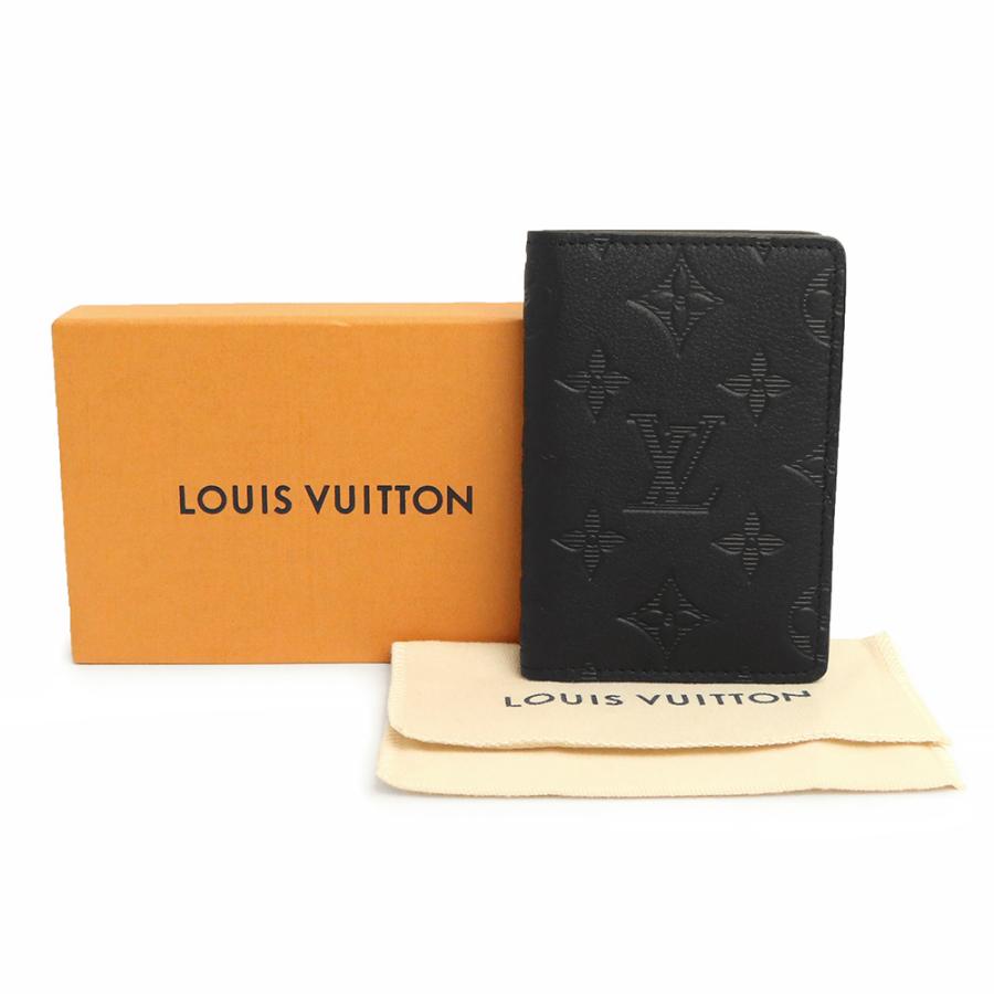（新品・未使用品）LOUIS VUITTON ルイ ヴィトン M62899 オーガナイザー ドゥ ポッシュ モノグラムシャドウ ノワール カードケース 名刺 定期入れ レザーの画像