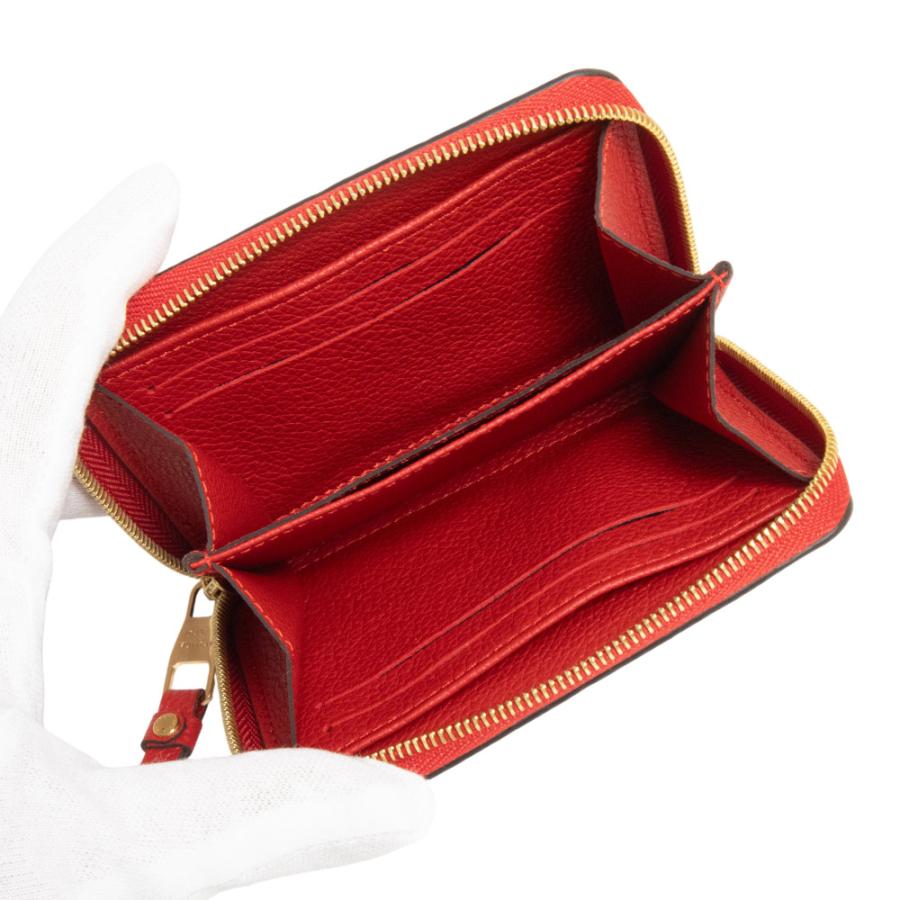 （新品・未使用品）LOUIS VUITTON ルイ ヴィトン M63696 ジッピー コインパース モノグラムアンプラント スカーレット コインケース 小銭入れ 財布 レザーの画像