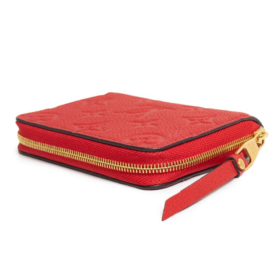 （新品・未使用品）LOUIS VUITTON ルイ ヴィトン M63696 ジッピー コインパース モノグラムアンプラント スカーレット コインケース 小銭入れ 財布 レザーの画像