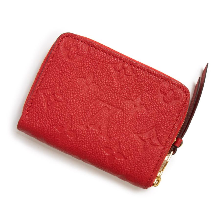 （新品・未使用品）LOUIS VUITTON ルイ ヴィトン M63696 ジッピー コインパース モノグラムアンプラント スカーレット コインケース 小銭入れ 財布 レザーの画像