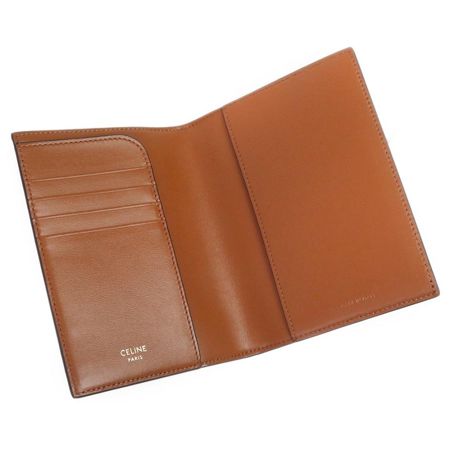 セリーヌ  4M3432AK1 トリオンフキャンバスパスポートケース メンズ CELINE（セリーヌ） （新品・未使用品）CELINE 4M3432AK1 パスポート