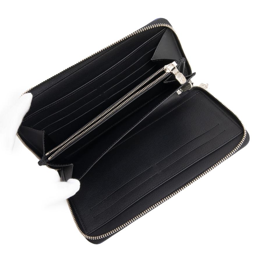 （新品・未使用品）LOUIS VUITTON ルイ ヴィトン N40204 ジッピー オーガナイザー NM ダミエグラフィット マップ ブラック 長財布 シルバー金具の画像