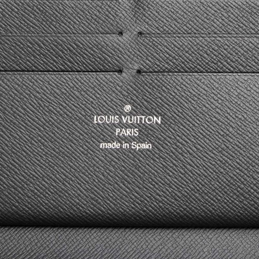 （新品・未使用品）LOUIS VUITTON ルイ ヴィトン N40204 ジッピー オーガナイザー NM ダミエグラフィット マップ ブラック 長財布 シルバー金具の画像