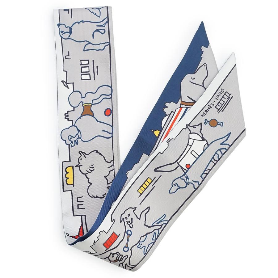 HERMES（エルメス） （未使用 展示品）HERMES ツイリー LES CHIENS