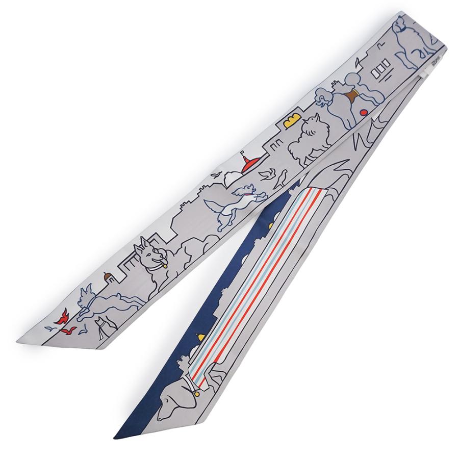 HERMES（エルメス） （未使用 展示品）HERMES ツイリー LES CHIENS