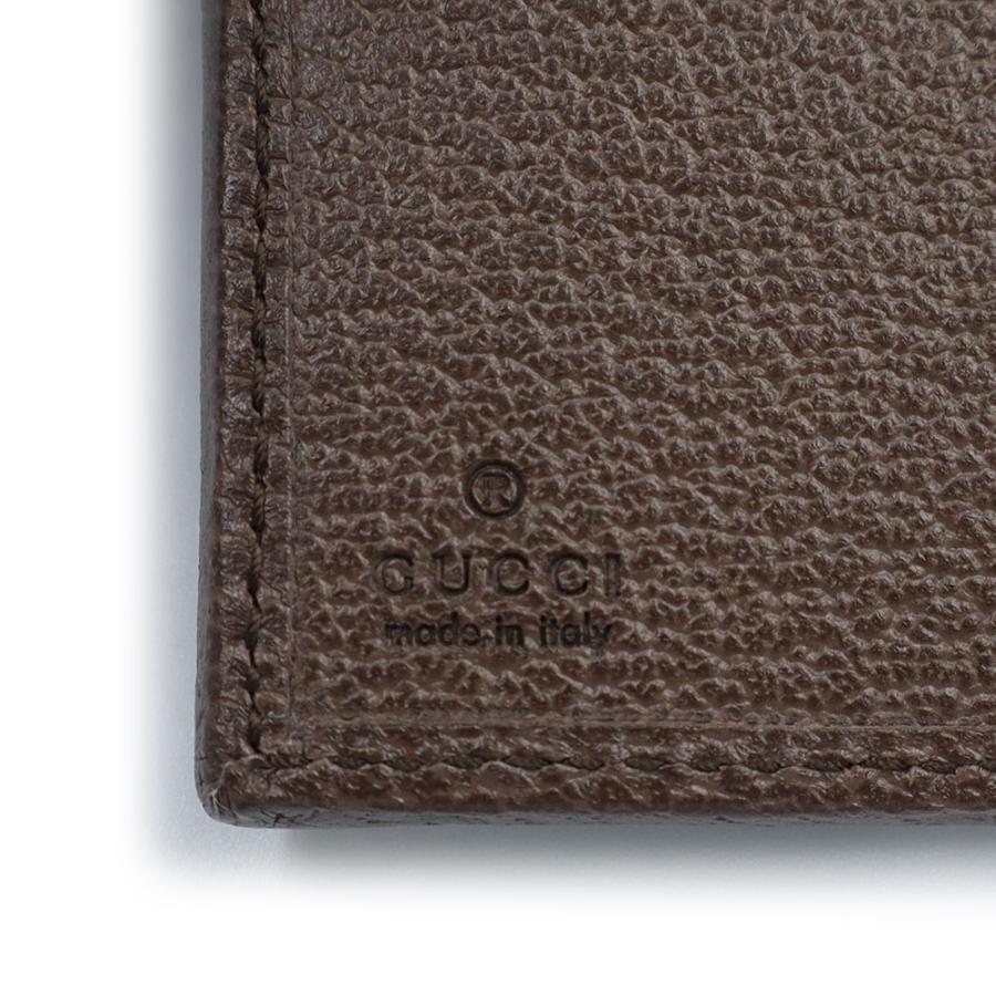 （新品・未使用品）GUCCI グッチ 838468 オフィディア スモールウォレット GGスプリームキャンバス レザー ベージュ ダークブラウン 二つ折り財布の画像