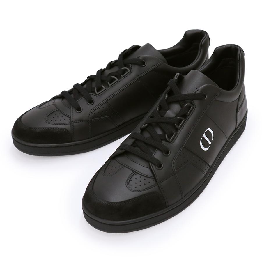 【美品】ディオール　DIOR スニーカー　シューズ　39 ブラック Christian Dior（クリスチャン・ディオール） （未使用保管品