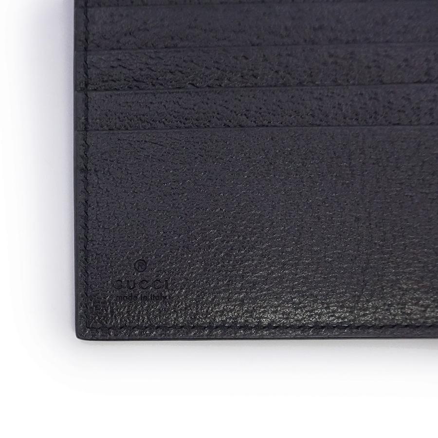 【未使用】GUCCI 二つ折り財布　オブザグリッド　黒 GUCCI（グッチ） （新品・未使用品）GUCCI オフザグリッド Off The