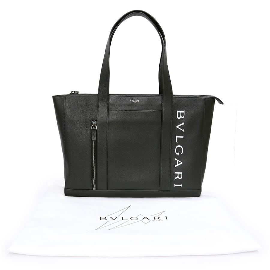 美品✨希少コラボ✨️ブルガリ トートバッグ フラグメント 藤原ヒロシ 白 A4収納 BVLGARI（ブルガリ） （未使用 展示品）BVLGARI 290777 フラグメント
