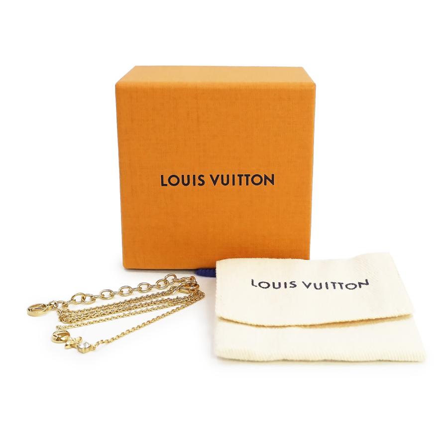 （新品・未使用品）LOUIS VUITTON ルイ ヴィトン M00368 プティ ルイ ゴールド ペンダント ネックレス 箱付の画像