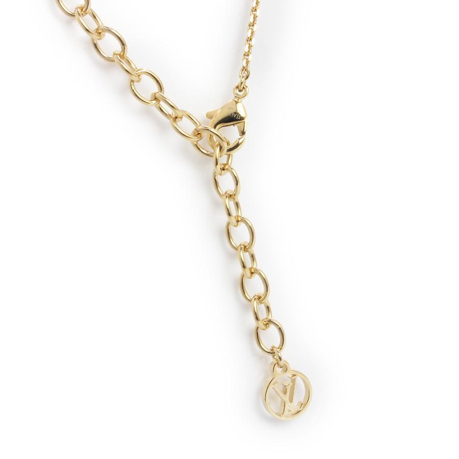 （新品・未使用品）LOUIS VUITTON ルイ ヴィトン M00368 プティ ルイ ゴールド ペンダント ネックレス 箱付の画像