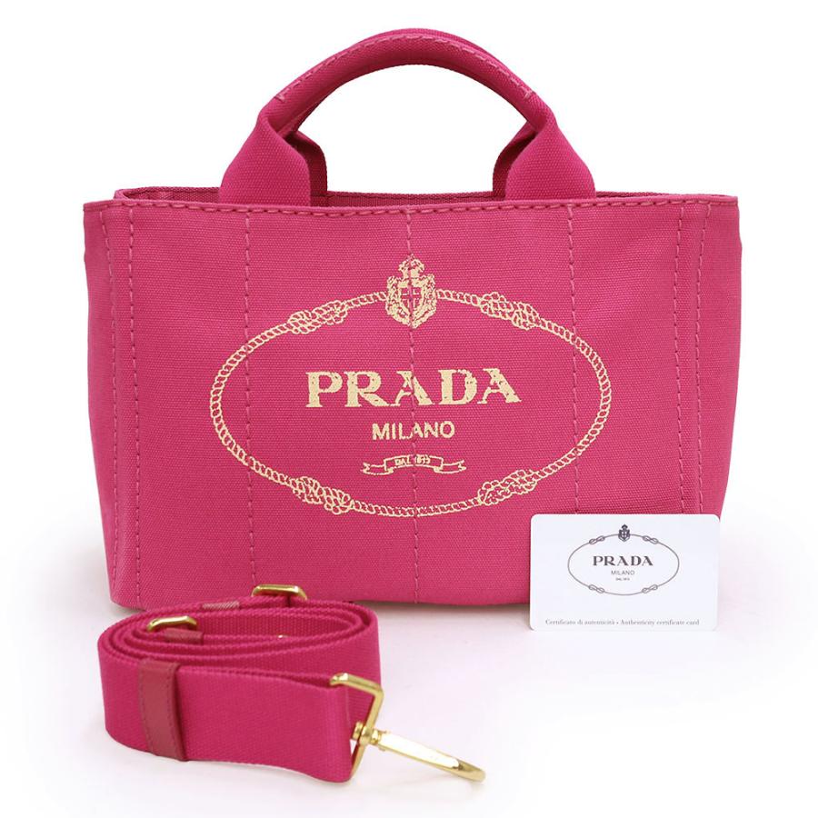 PRADA（プラダ） （美品）PRADA B2439G カナパ CANAPA キャンバス 