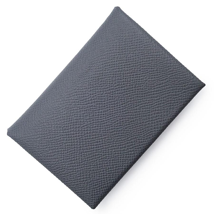 【超美品】HERMES エルメス カルヴィデュオ 黒 W刻印 ヴォーエプソン HERMES（エルメス） （新品・未使用品）HERMES カルヴィ デュオ