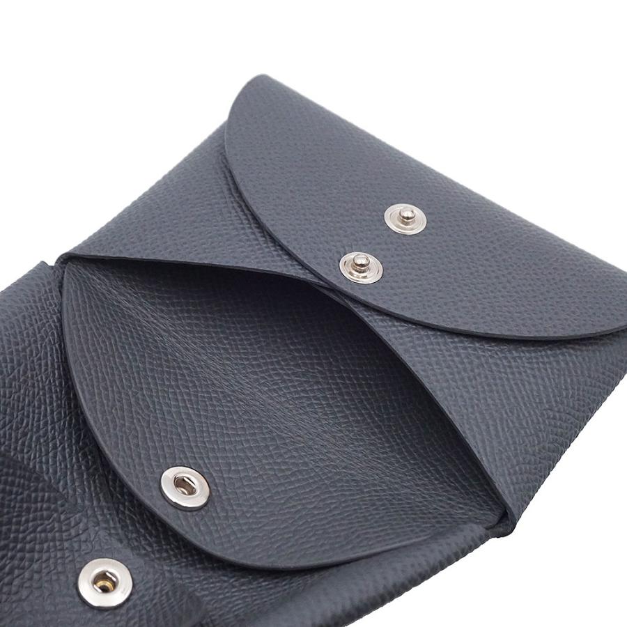 【超美品】HERMES エルメス カルヴィデュオ 黒 W刻印 ヴォーエプソン HERMES（エルメス） （新品・未使用品）HERMES カルヴィ デュオ