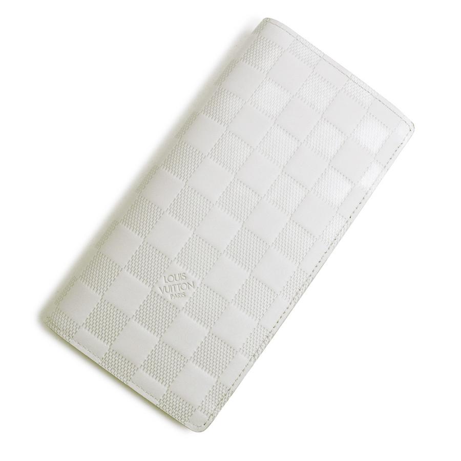 LOUIS VUITTON ルイヴィトン ダミエ アンフィニ ポルトフォイユ ブラザ 長財布 ホワイト PVCレザー N60335 LOUIS VUITTON（ルイ・ヴィトン） （新品・未使用品）LOUIS VUITTON