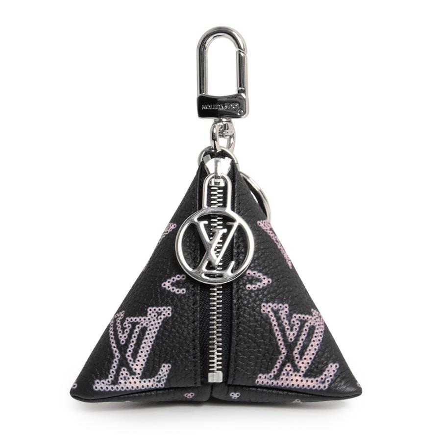 ルイ ヴィトン M00868 ベルランゴ ポーチ モノグラムマヒナ ブラック キーホルダー チャーム レザー シルバー金具 LOUIS VUITTON（新品・未使用品） LOUIS VUITTON（ルイ・ヴィトン） （新品・未使用品）LOUIS VUITTON