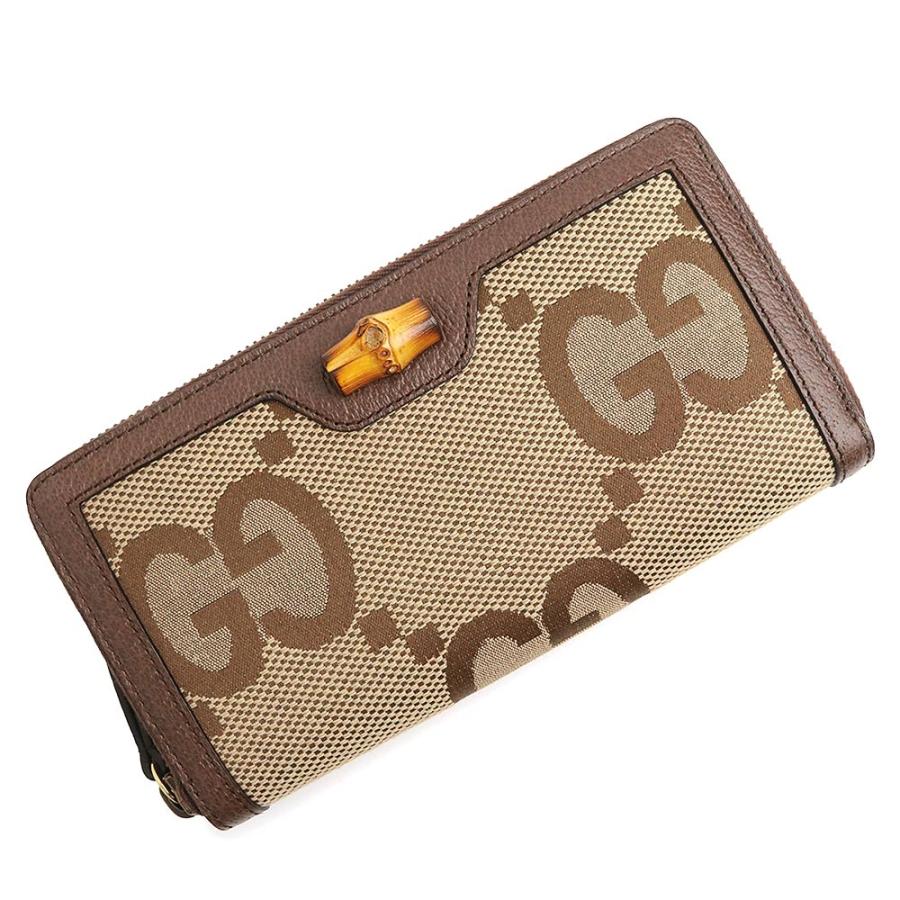 GUCCI（グッチ） （新品・未使用品）GUCCI 658634 バンブー付き ジップ