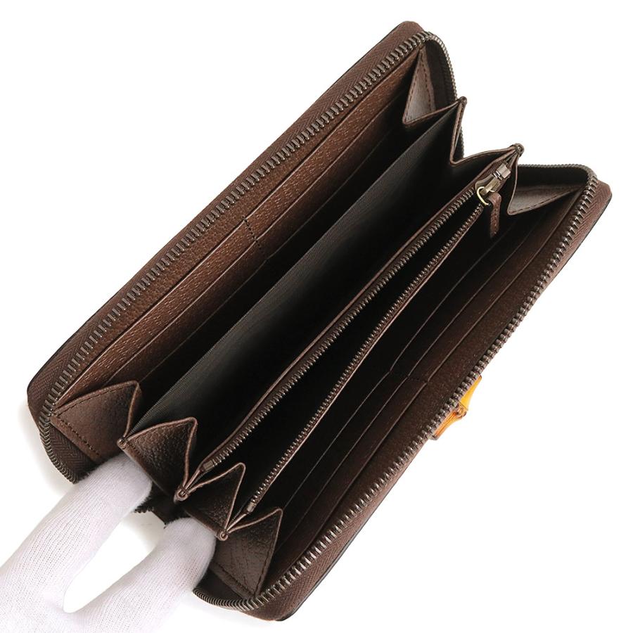 GUCCI（グッチ） （新品・未使用品）GUCCI 658634 バンブー付き ジップ 