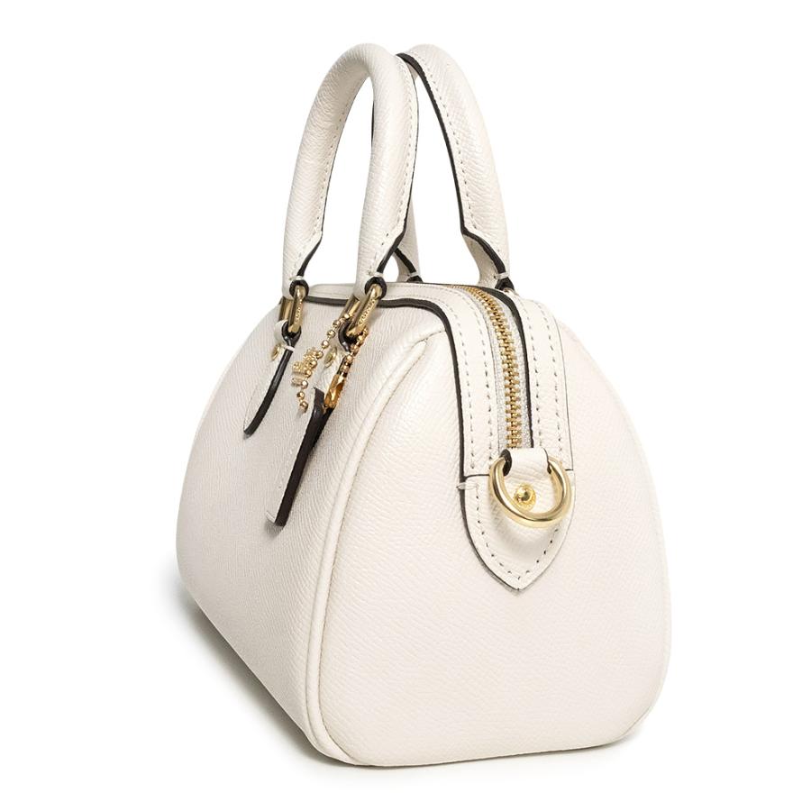 COACH（コーチ） （美品）COACH CH157 ミニ ローアン レザー チョーク