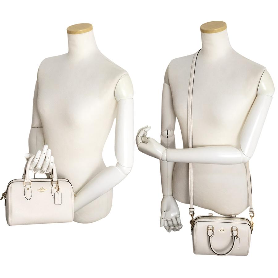 COACH（コーチ） （美品）COACH CH157 ミニ ローアン レザー チョーク