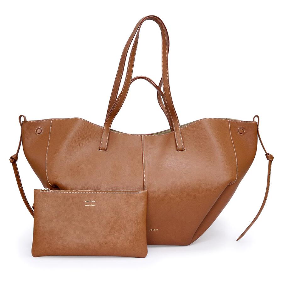 POLENE（ポレーヌ） （美品）Polene Cyme エディション キャメル