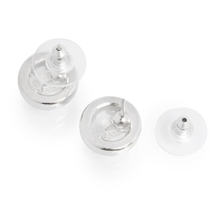 CHANEL シャネル ココ ラウンド ラインストーン ピアス 03A CHANEL（シャネル） （新品・未使用品）CHANEL ABF731 ラインストーン
