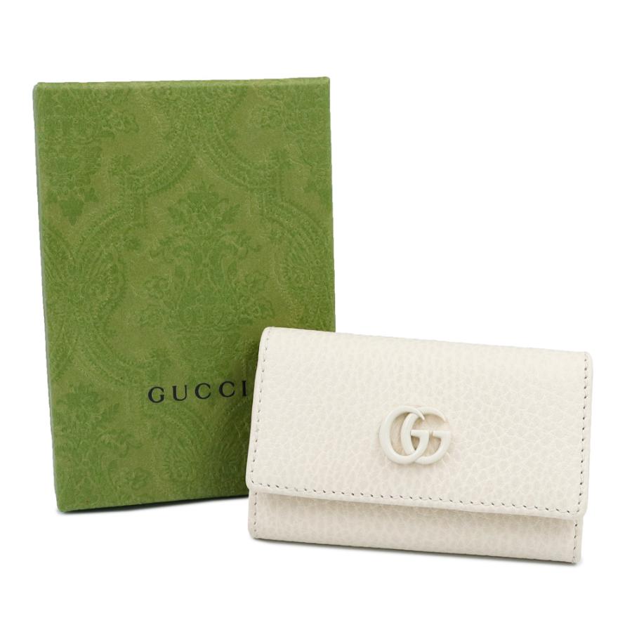 【美品】 91 GUCCI グッチ マーモント キーケース GUCCI（グッチ） （新品・未使用品）GUCCI 456118 GGマーモント ダブル