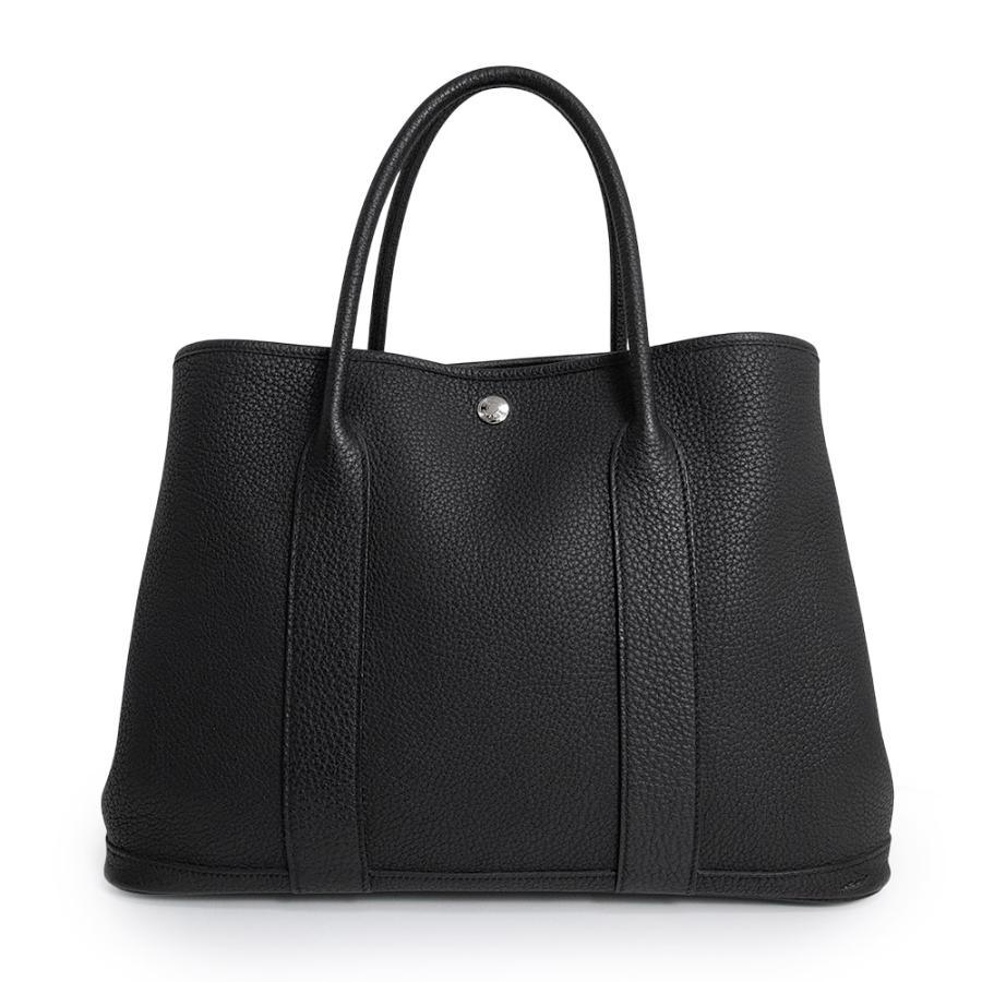 【新品・未使用】HERMES ノベルティブラック ハンドバック再出品 HERMES（エルメス） （美品）HERMES ガーデンパーティ PM 36 ネゴンダ