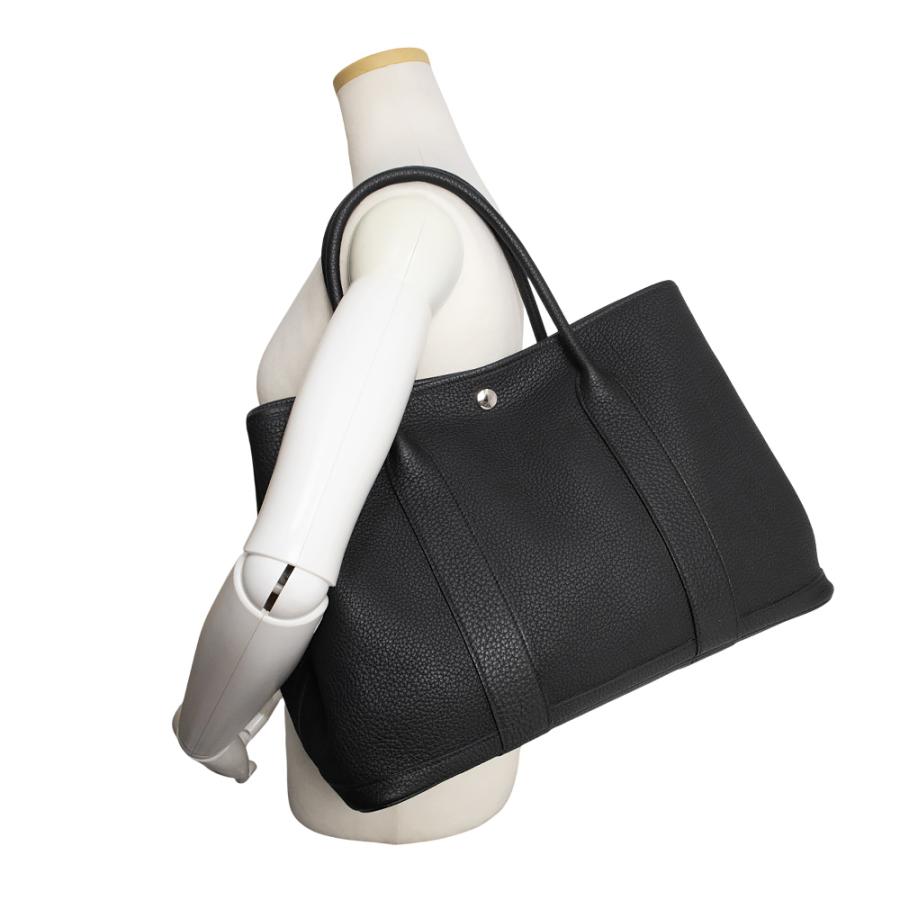 【新品・未使用】HERMES ノベルティブラック ハンドバック再出品 HERMES（エルメス） （美品）HERMES ガーデンパーティ PM 36 ネゴンダ