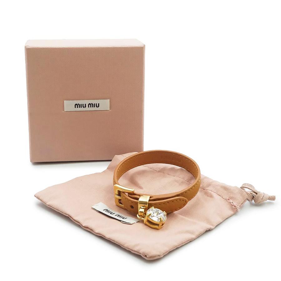 miu miu（ミュウミュウ） （未使用 展示品）miu miu 5IB066 クリスタル