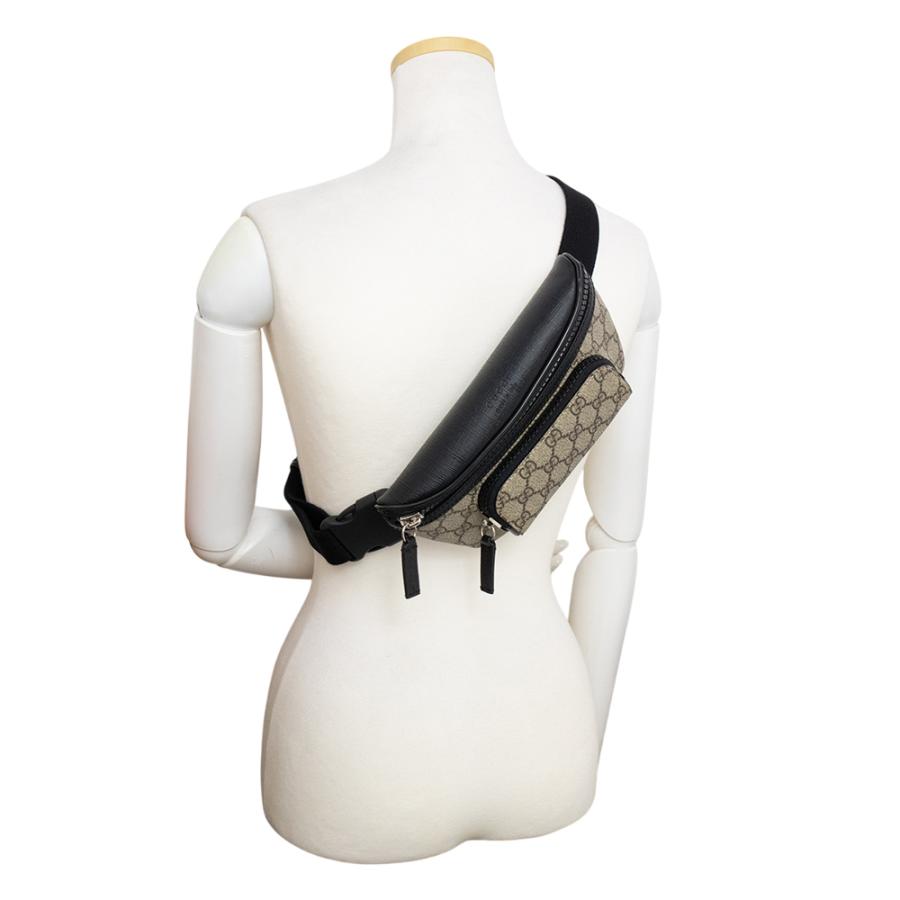 グッチ ボディバッグ ウエストポーチ レザー×PVC GG柄 450946 GUCCI（グッチ） （未使用 展示品）GUCCI 450946 スモール ベルト