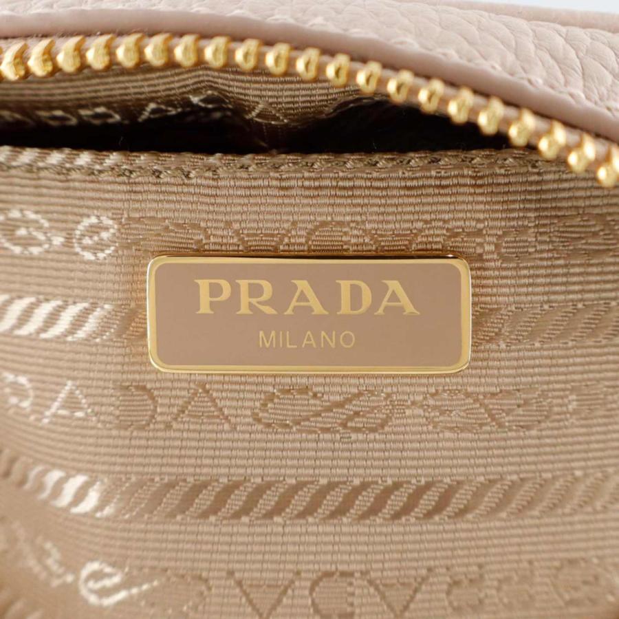 PRADA（プラダ） （新品・未使用品）PRADA 1NF060 レザー ミニバッグ