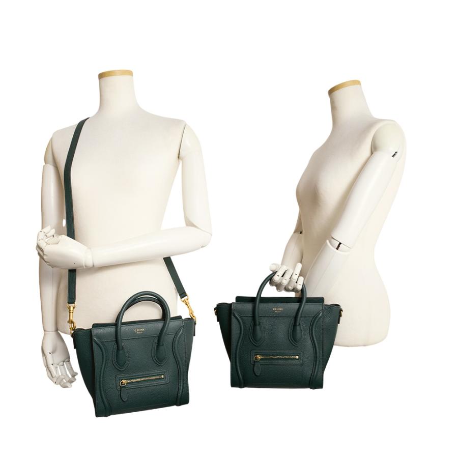 CELINE セリーヌ　ラゲージナノショッパー CELINE（セリーヌ） （未使用 展示品）CELINE 168243 ラゲージ ナノ