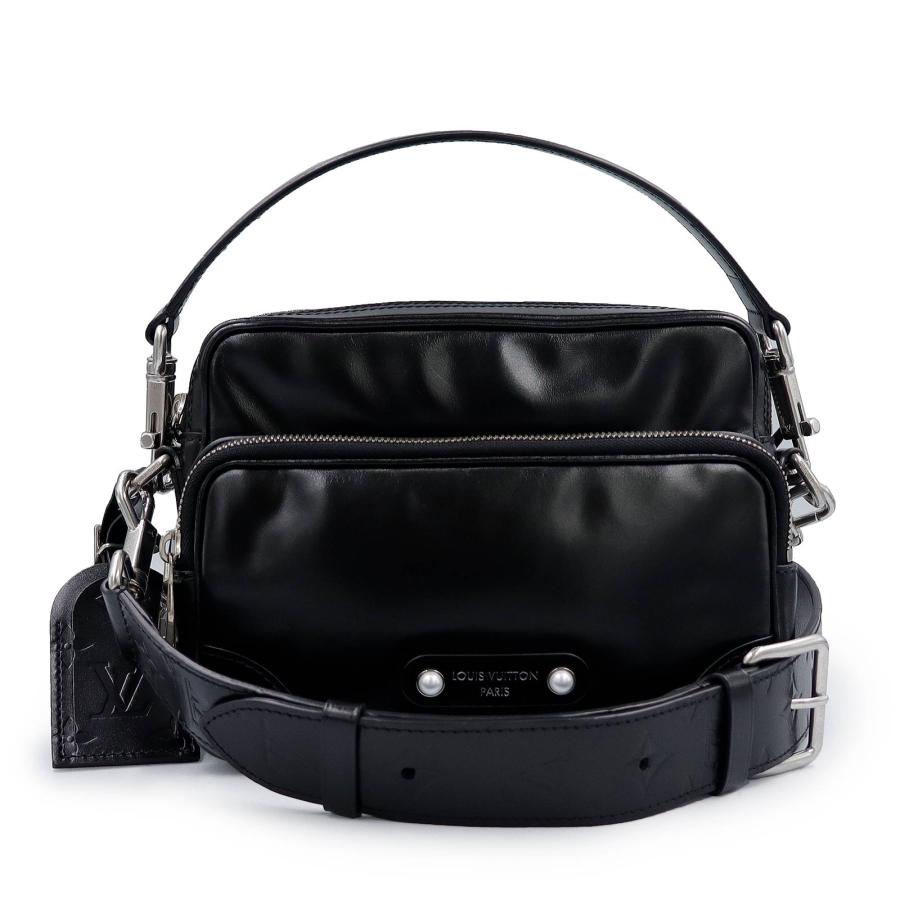 ルイ ヴィトン M13987 ナイル カーフスキン ブラック ショルダーバッグ 斜め掛け レザー アンティークシルバー金具 LOUIS VUITTON（未使用　展示品） LOUIS VUITTON（ルイ・ヴィトン） （未使用 展示品）LOUIS VUITTON