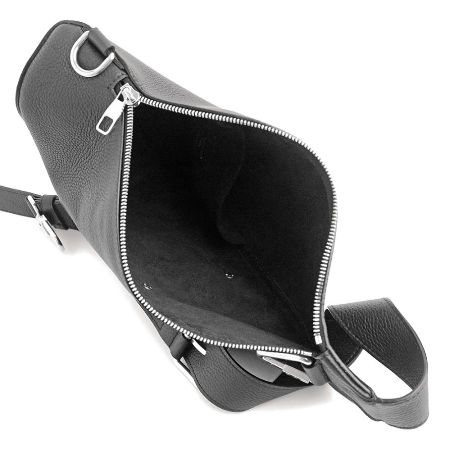ルイ ヴィトン M27060 デルタ スリング LV タッチ カーフスキン ブラック ショルダーバッグ 斜め掛け レザー シルバー金具 LOUIS VUITTON（未使用　展示品） LOUIS VUITTON（ルイ・ヴィトン） （未使用 展示品）LOUIS VUITTON
