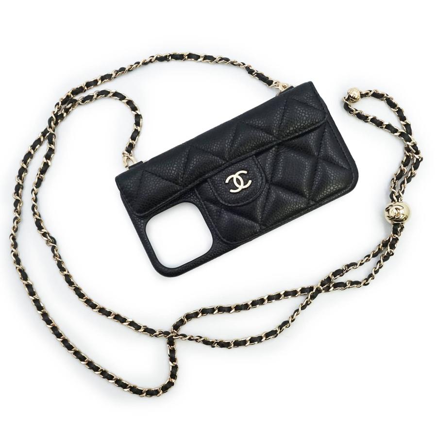 CHANEL（シャネル） （美品）CHANEL AP3553 マトラッセ iPhone 14 Pro