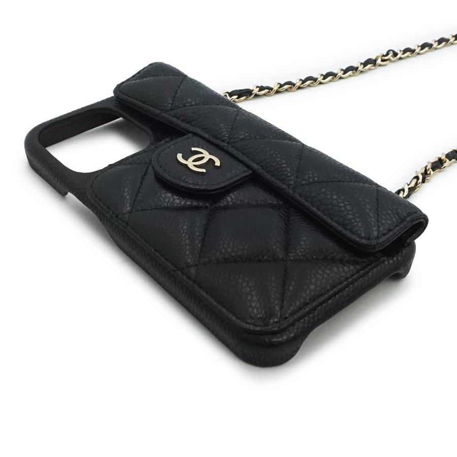 CHANEL（シャネル） （美品）CHANEL AP3553 マトラッセ iPhone 14 Pro