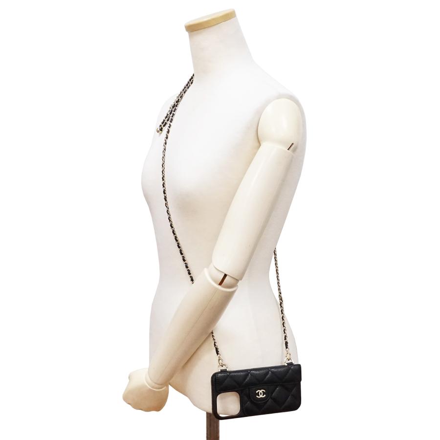 CHANEL（シャネル） （美品）CHANEL AP3553 マトラッセ iPhone 14 Pro