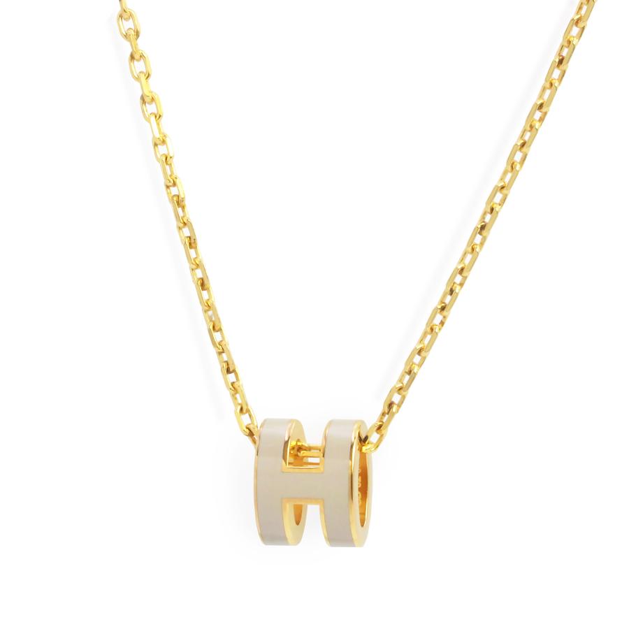 ＜最終値下げ＞★新品★エルメス　ミニポップH　マロングラッセ　ローズゴールド金具 HERMES（エルメス） （新品・未使用品）HERMES ポップアッシュ ミニ